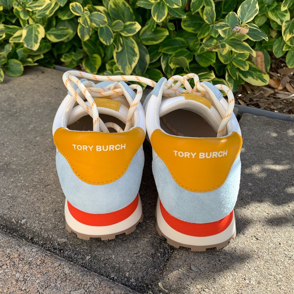 🌺🍀🌸 TORY BURCH VINTAGE NYLON SNEAKERS GRESSANE HEROES SOFT PLAIN WEAVE, 7,5US - Picture 5 of 8